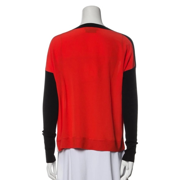 Salvatore Ferragamo color block pattern scoop neck pullover - Picture 3 of 3